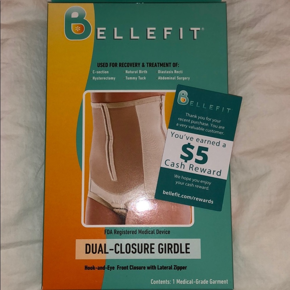 Brand New Bellefit Dual-Closure Gridle